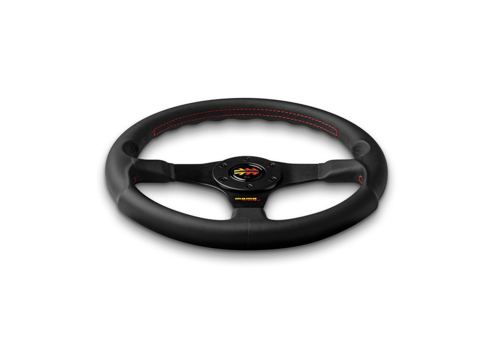 MOMO CORSE 2.0 Steering Wheel 350mm – Black Leather Black VMCO2BLK351PR