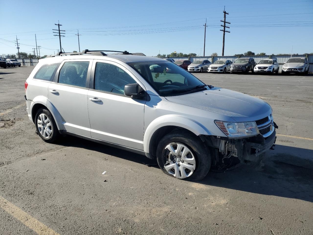 2014 DODGE Journey SILVER Passenger Door Mirror OEM JPD | Heated