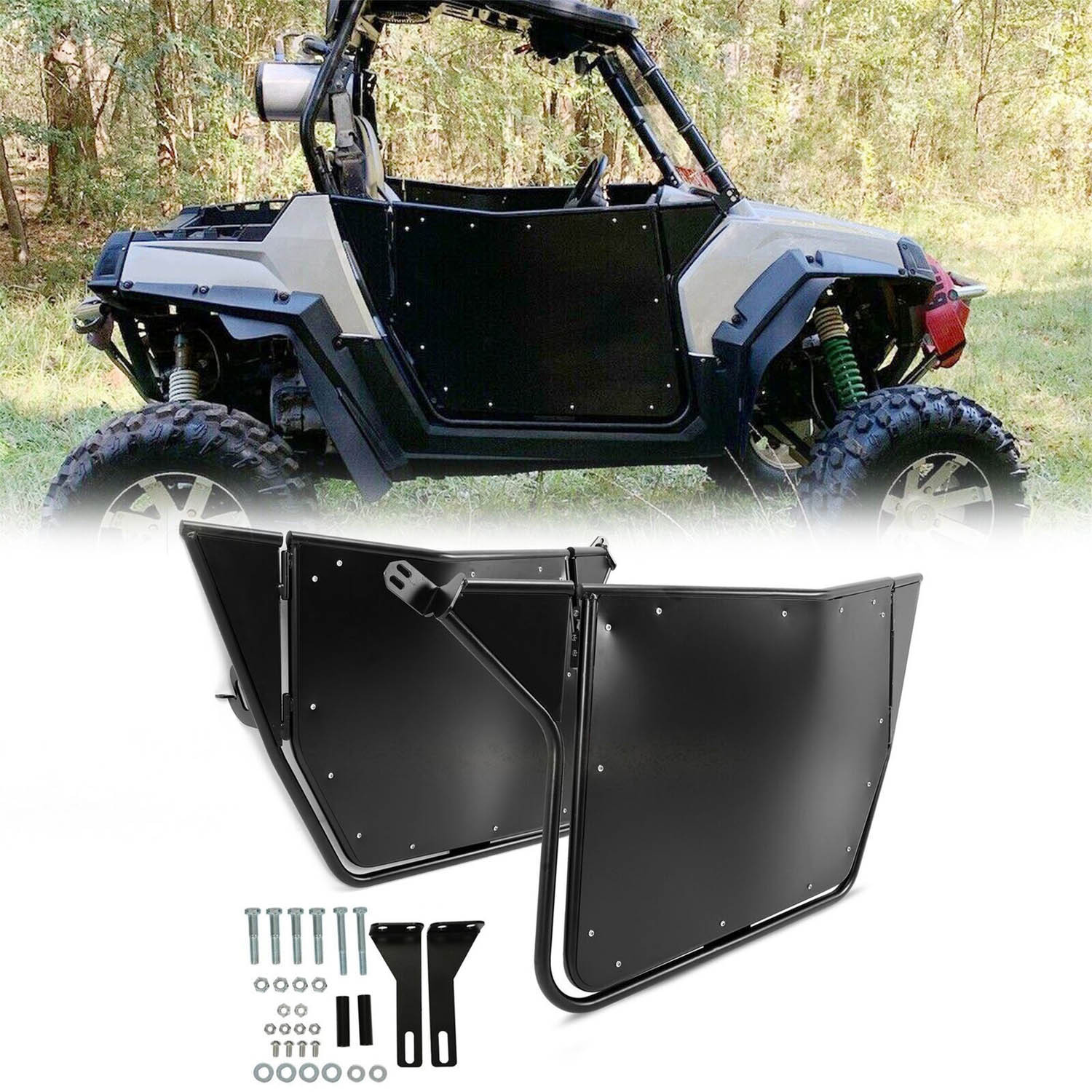 For 2008-2021 Polaris RZR/RZR-S XP 570 800 900 Complete Aluminum Doors Set