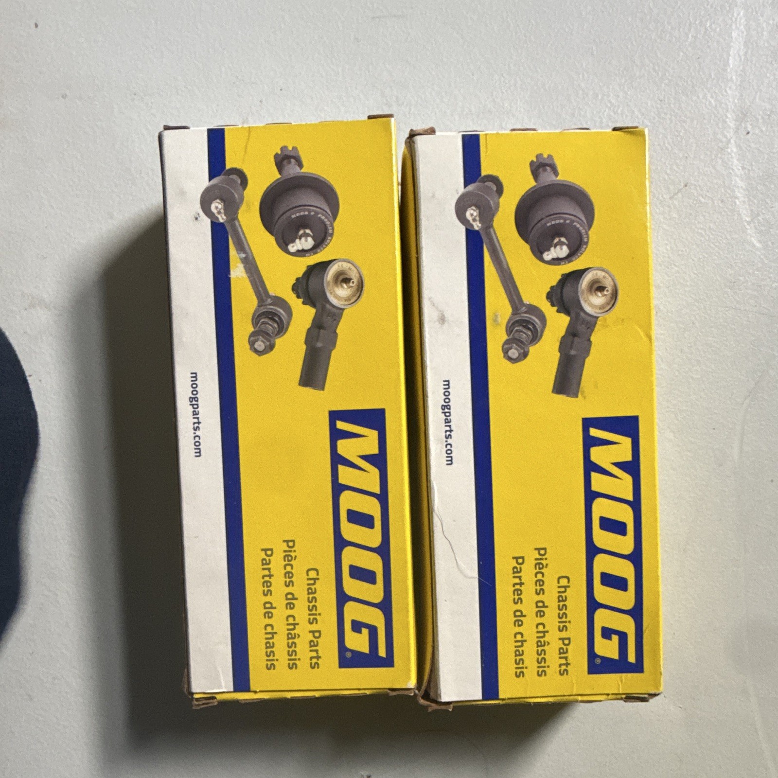 MOOG Outer Tie Rod End Links Pair For 1993-2016 Subaru Impreza 2013-2019 WRX STI