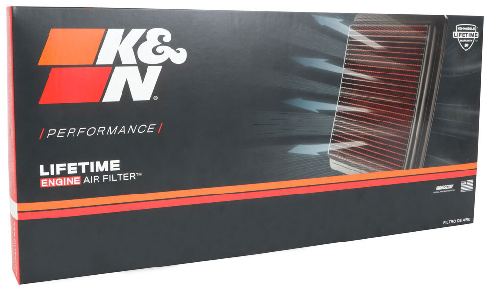 K&N 33-2985 Replacement Air Filter for 2011-2017 Mercedes V6 3.5L