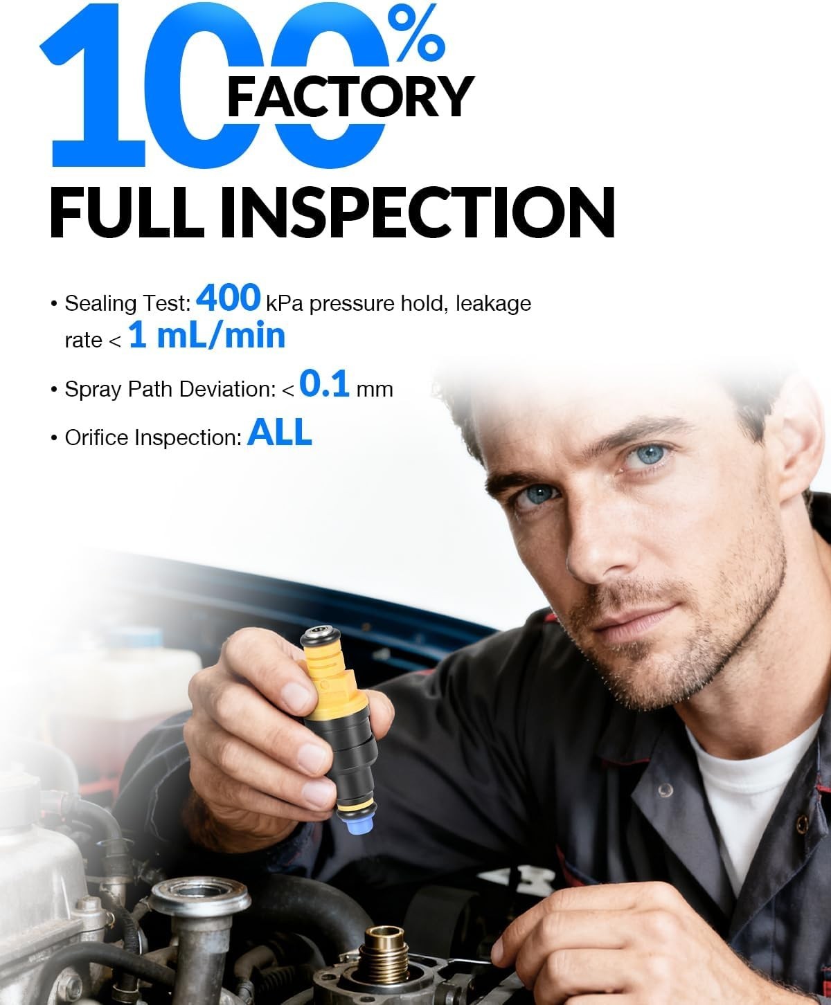 Ford Fuel Injectors Set of 8 for Enhanced Engine Performance & Fuel Savings