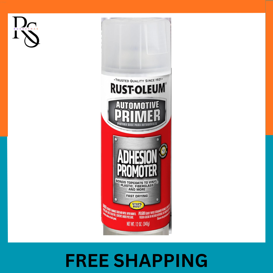 251572 Automotive Adhesion Promoter Clear 12 oz Plastic Primer Spray Coating