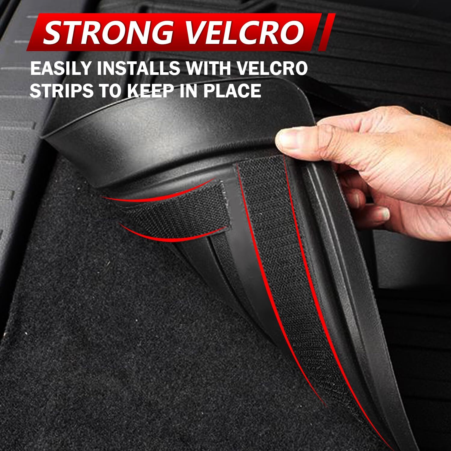 Trunk Cargo Liner Backrest Mat for 2021-2025 Chevy Tahoe/GMC Yukon Cargo Mat