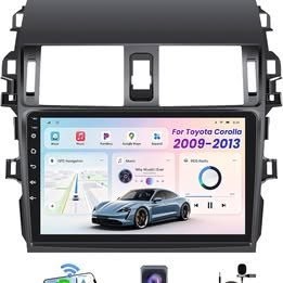 Toyota Corolla 2009-2013 Android 15 9″ CarPlay Android Auto GPS Radio