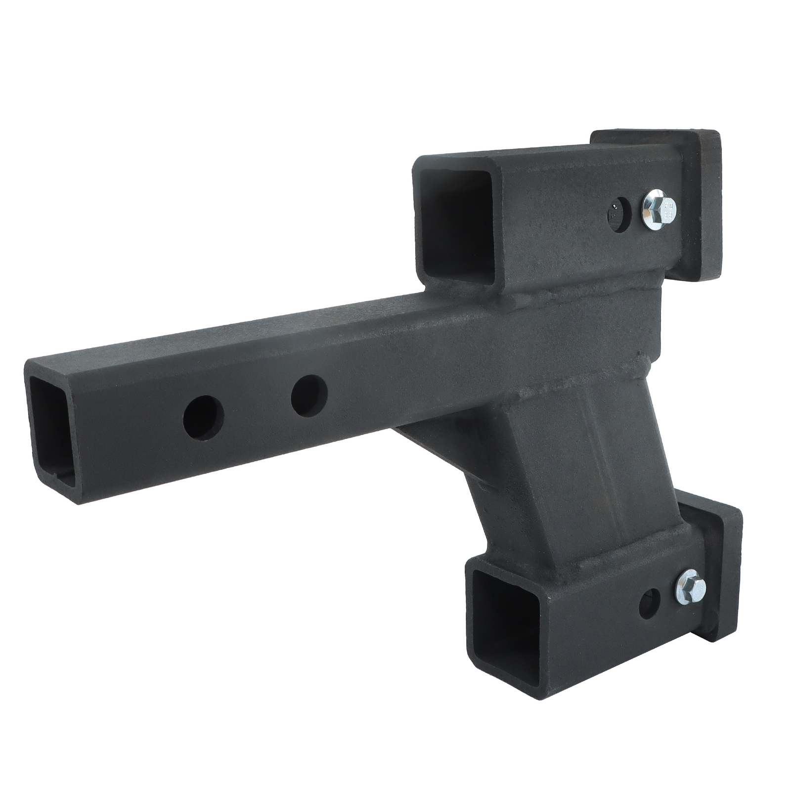 2 Inch Shank Trailer Dual Hitch Extender For 2 Inch Receiver 7500lbs Capacity