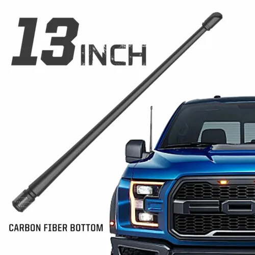 13″ Car Radio Antenna Mast Compatible with FOR Ford F150 Raptor 09-2024 Aluminum