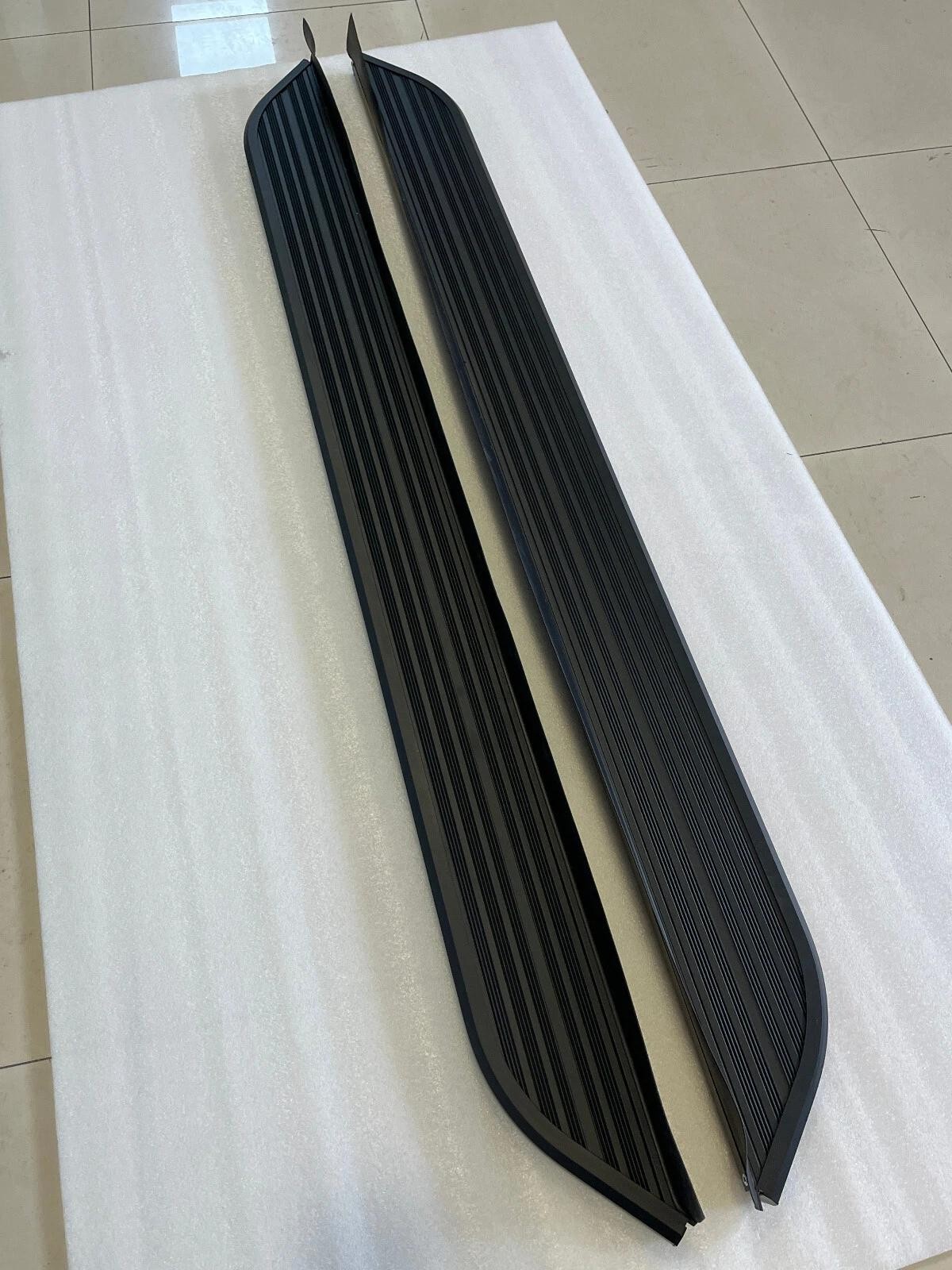 Black Running Boards Side Steps Nerf Bars Fits For Cadillac Escalade 2015-2020