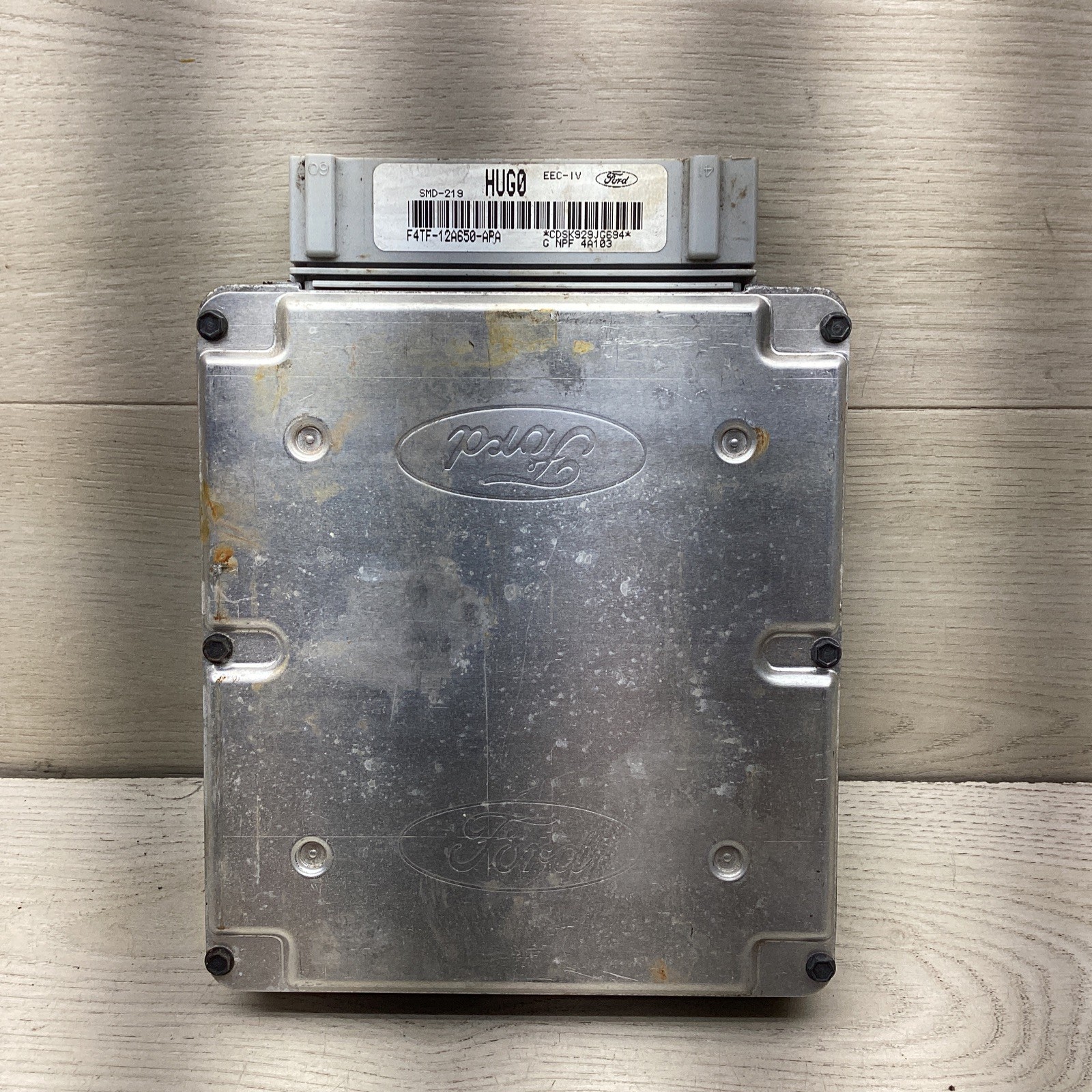 1994 – 1995 Ford F-150 5.0L Engine Control Module Unit F4TF-12A650-APA OEM