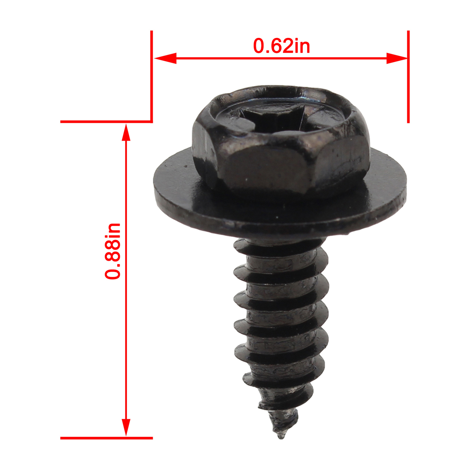 30pcs Screw Bolt Retainer Fender Liner Under Cover Screw For Toyota 9015960498