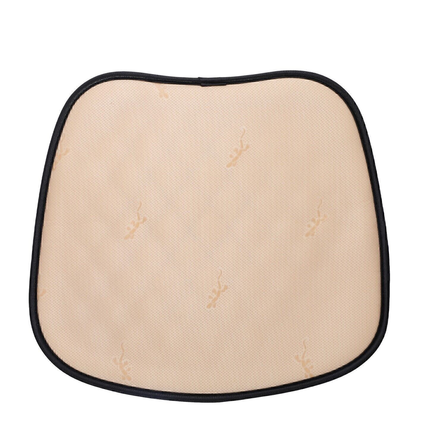 Car Seat Cushion Breathable Seat Pad Mat Cover Memory Foam Non Slip Bottom ~