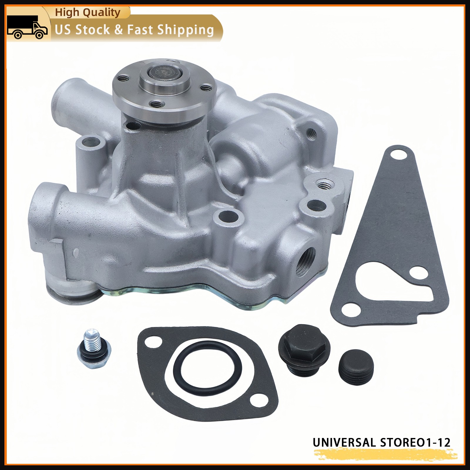 Water Pump Fits Bobcat Utility Vehicle 3450 3600 3650 3400 3400XL 7018466