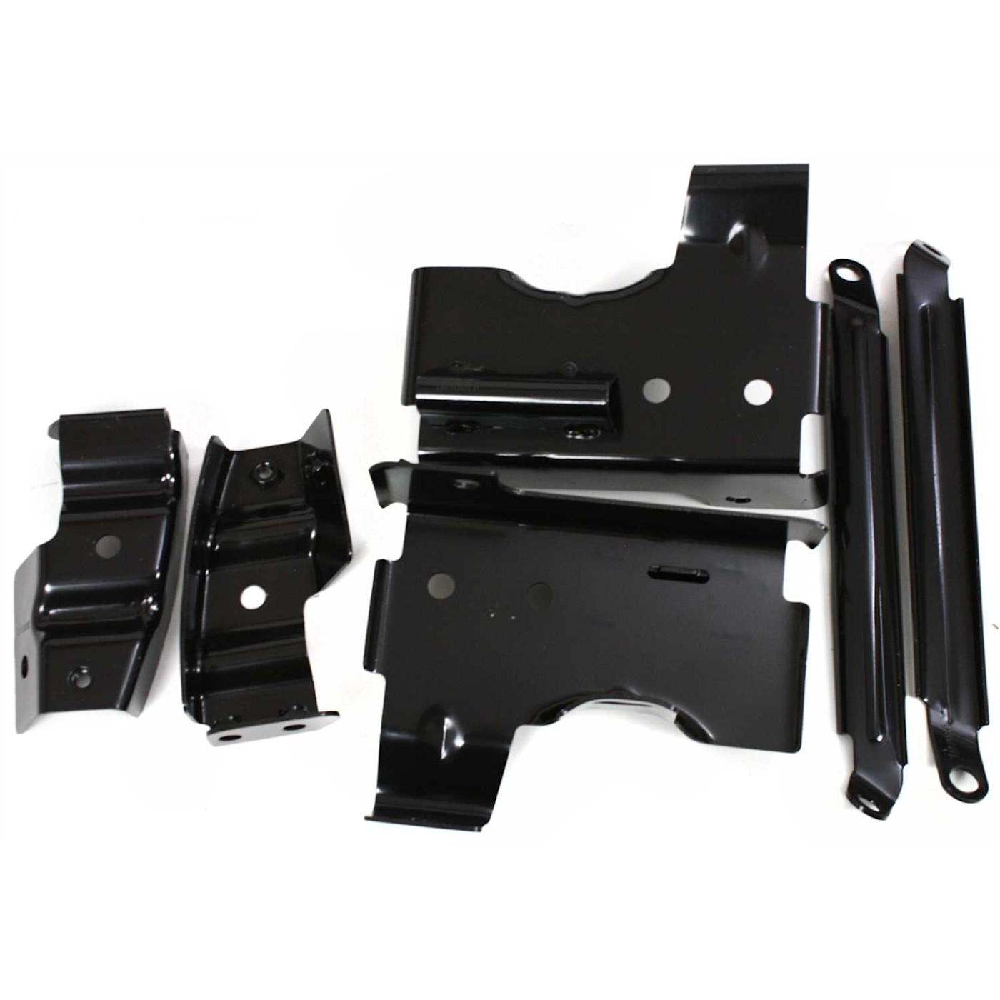 Bumper Kit For 2003-2006 GMC Sierra 1500 With Mounting Brackets Steel Front