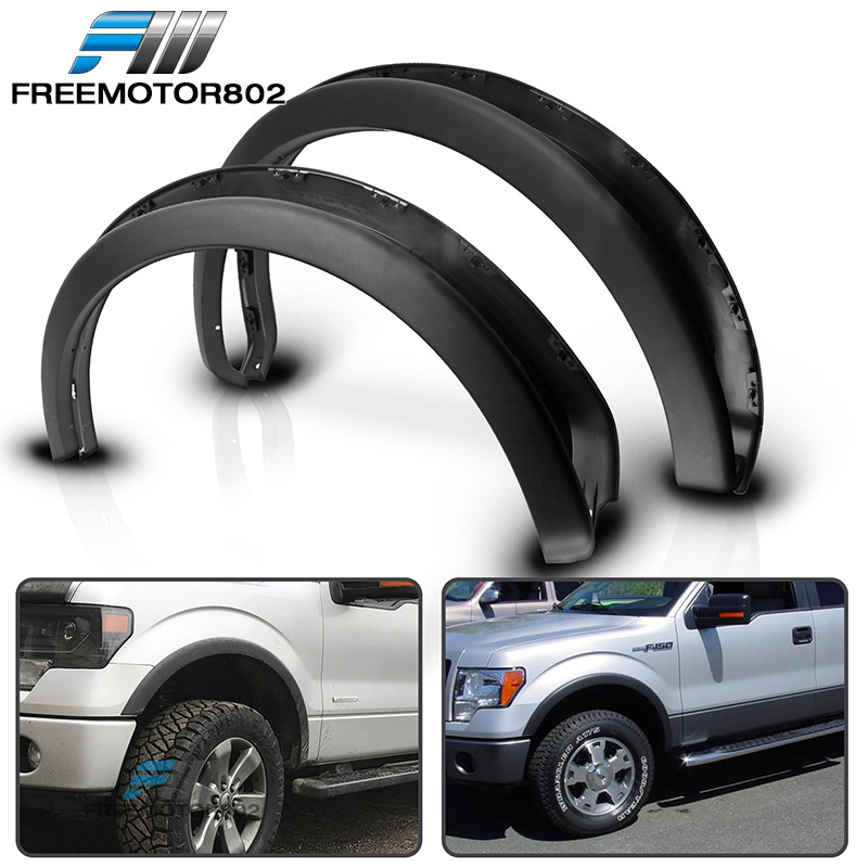 Fits 09-14 Ford F150 OE Style Fender Flares 4Pc Set Black – PP