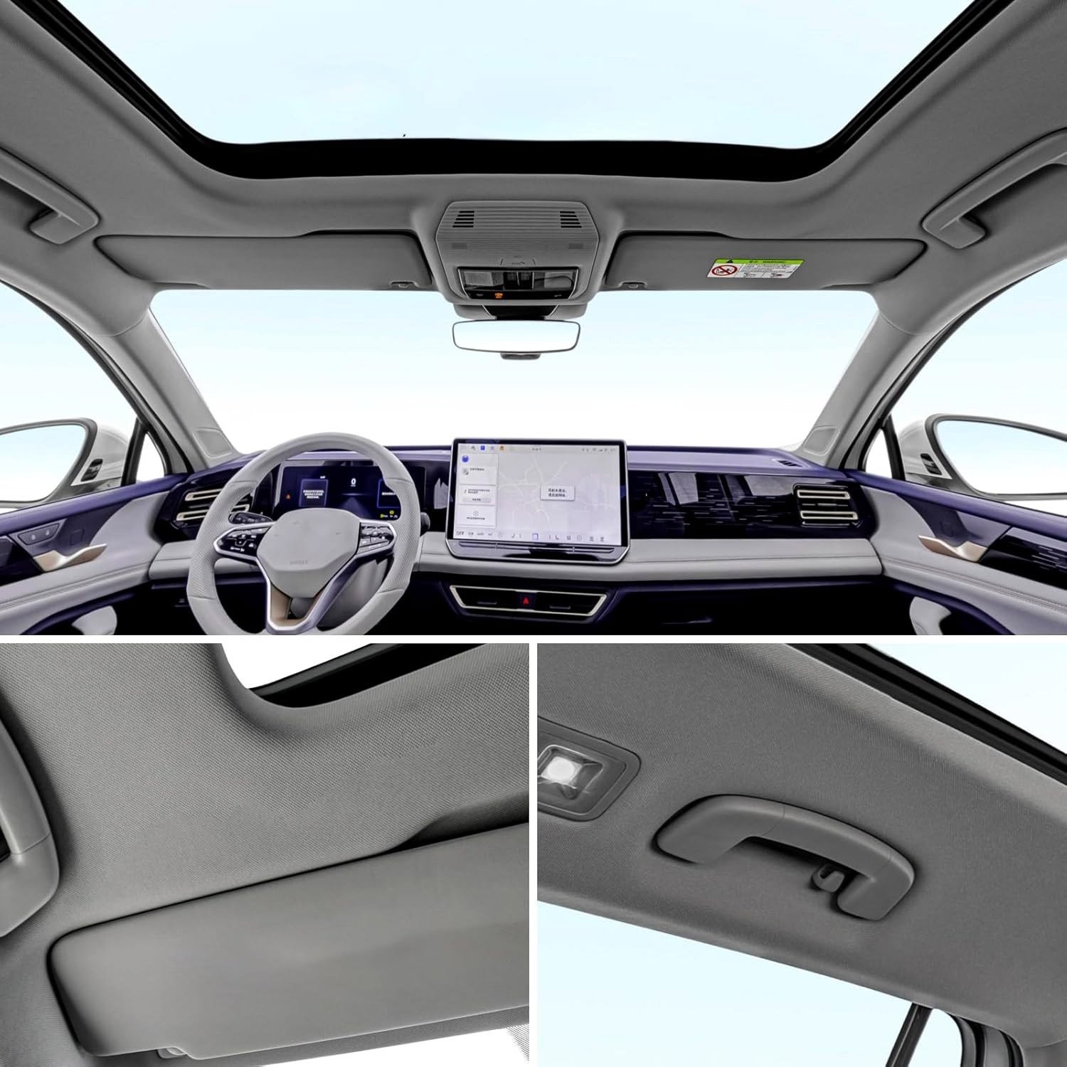 Headliner Fabric Material with Foam Backing for Jeep 84-01 Interior Replacement