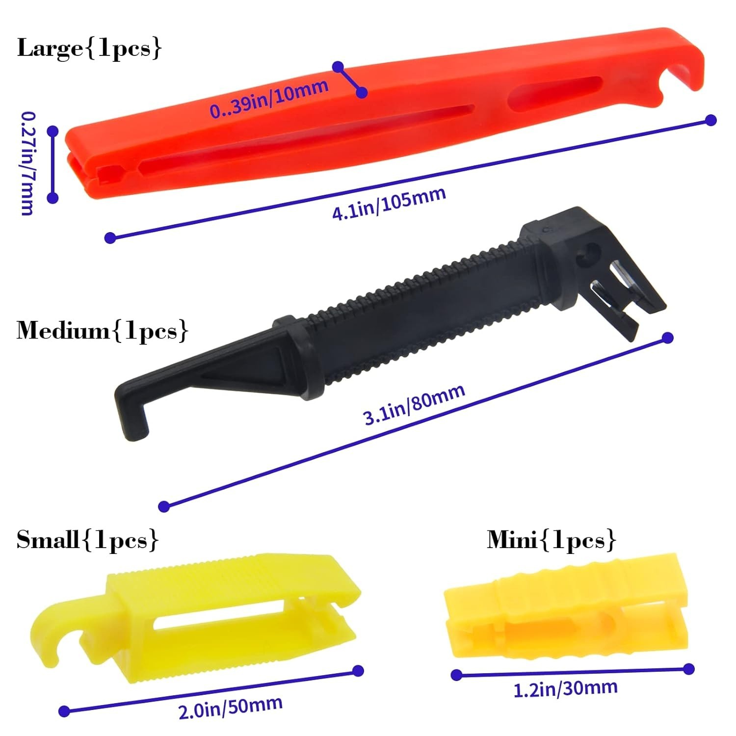 4-Piece Mini Fuse Removal Tool Kit – Essential for Cars, Trucks & Motorcycles