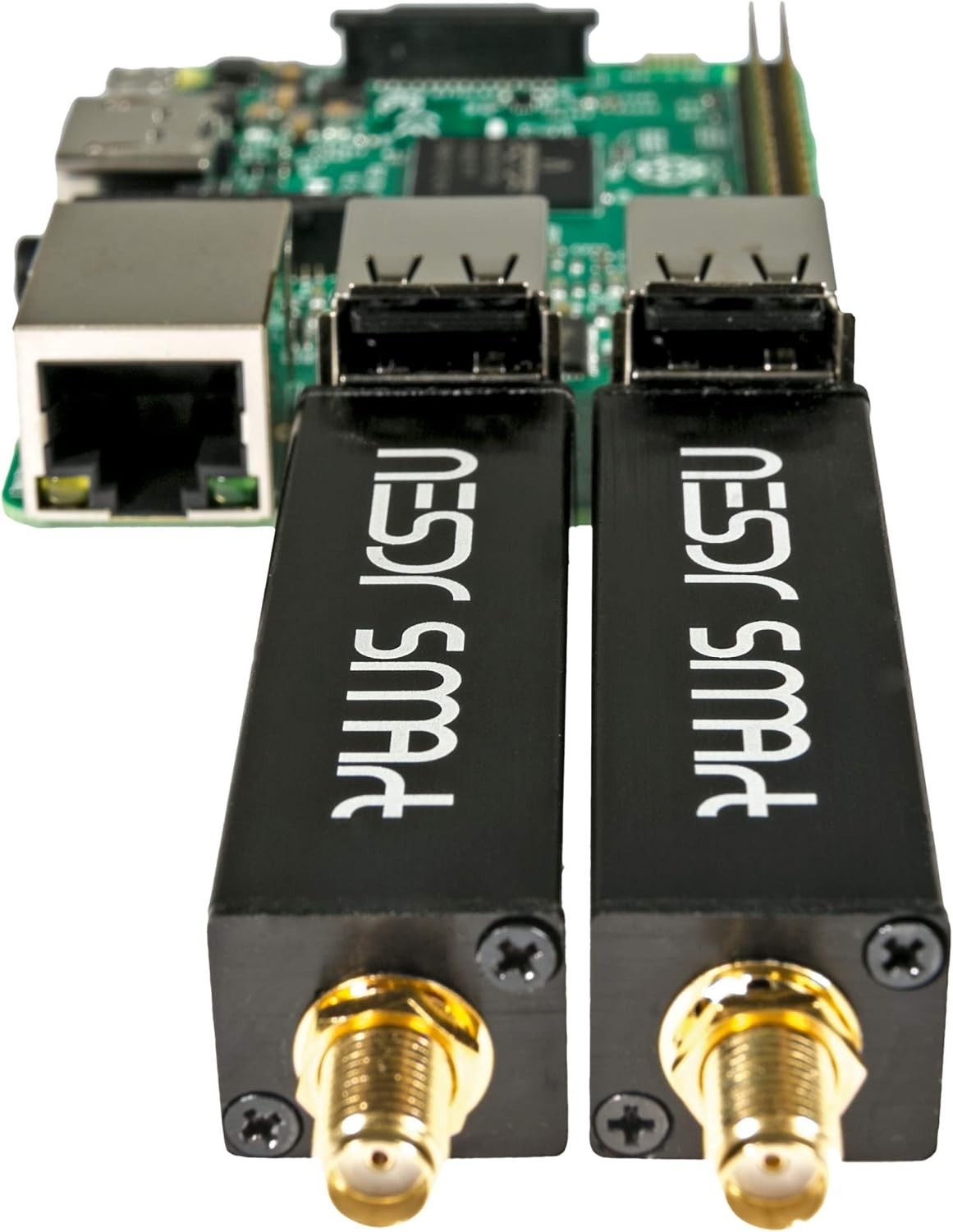Compact NESDR Smart RTL-SDR v5 100kHz-1.75GHz Receiver for Laptop & Desktop Use