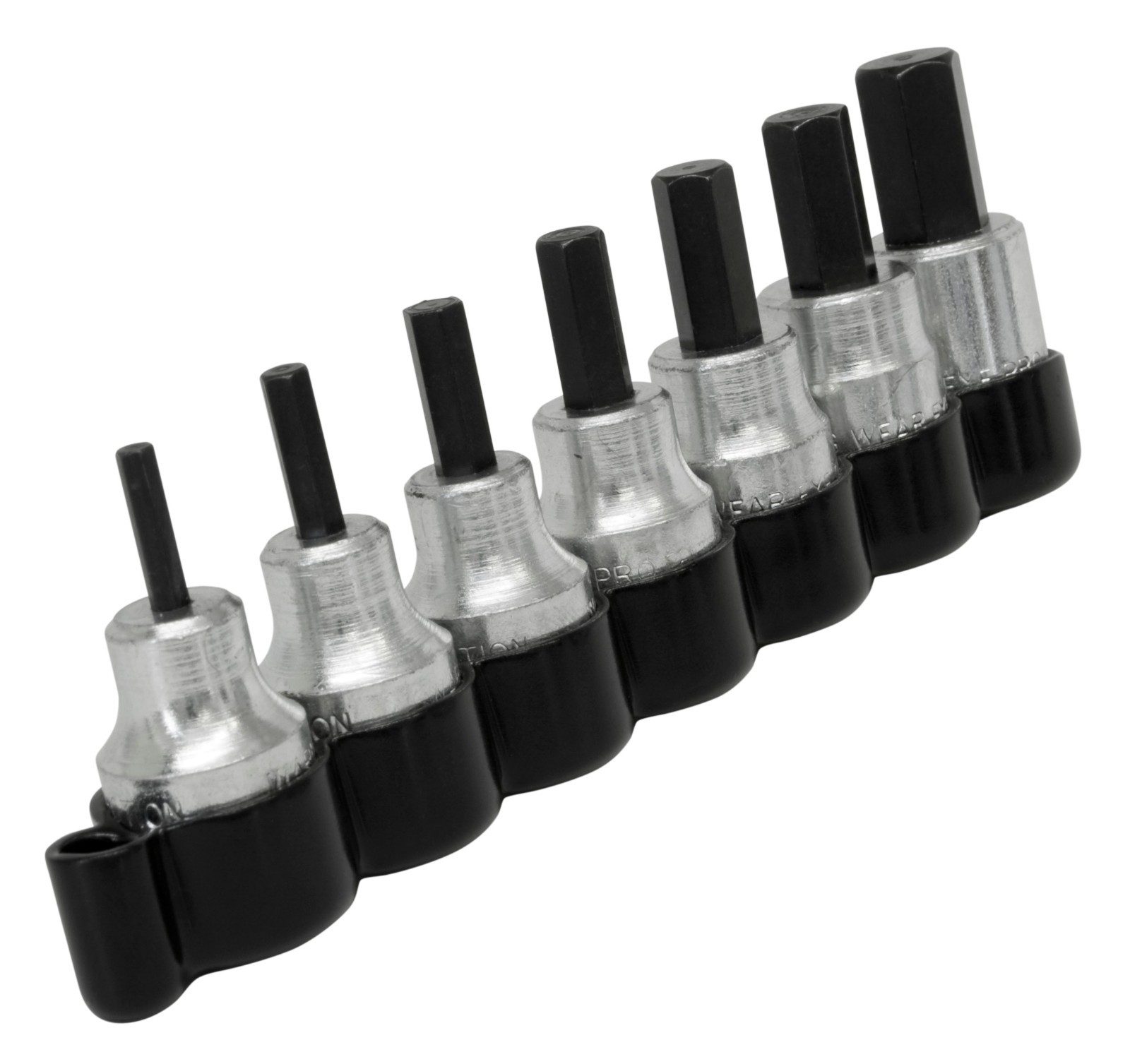 Lisle 33850 7pc 3/8″ Dr. Metric Hex Bit Socket Set