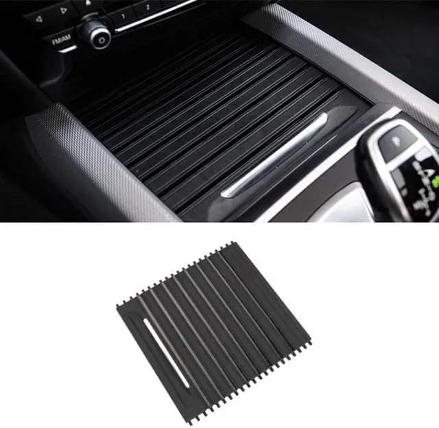 For 2014-18 BMW F15 X5 F16 X6 Center Console Cup Holder Tray Roller Blind Cover