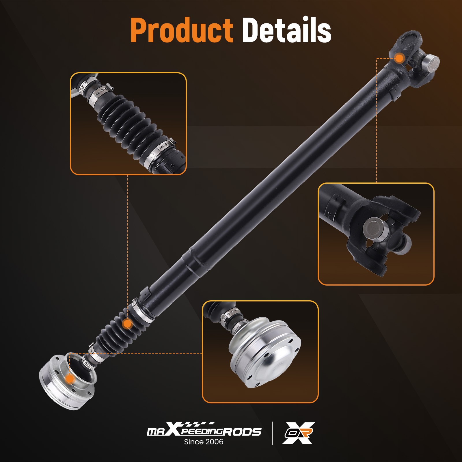 Front Drive Shaft Propeller Shaft for Jeep Grand Cherokee 4.0L 2002-2004 938-136