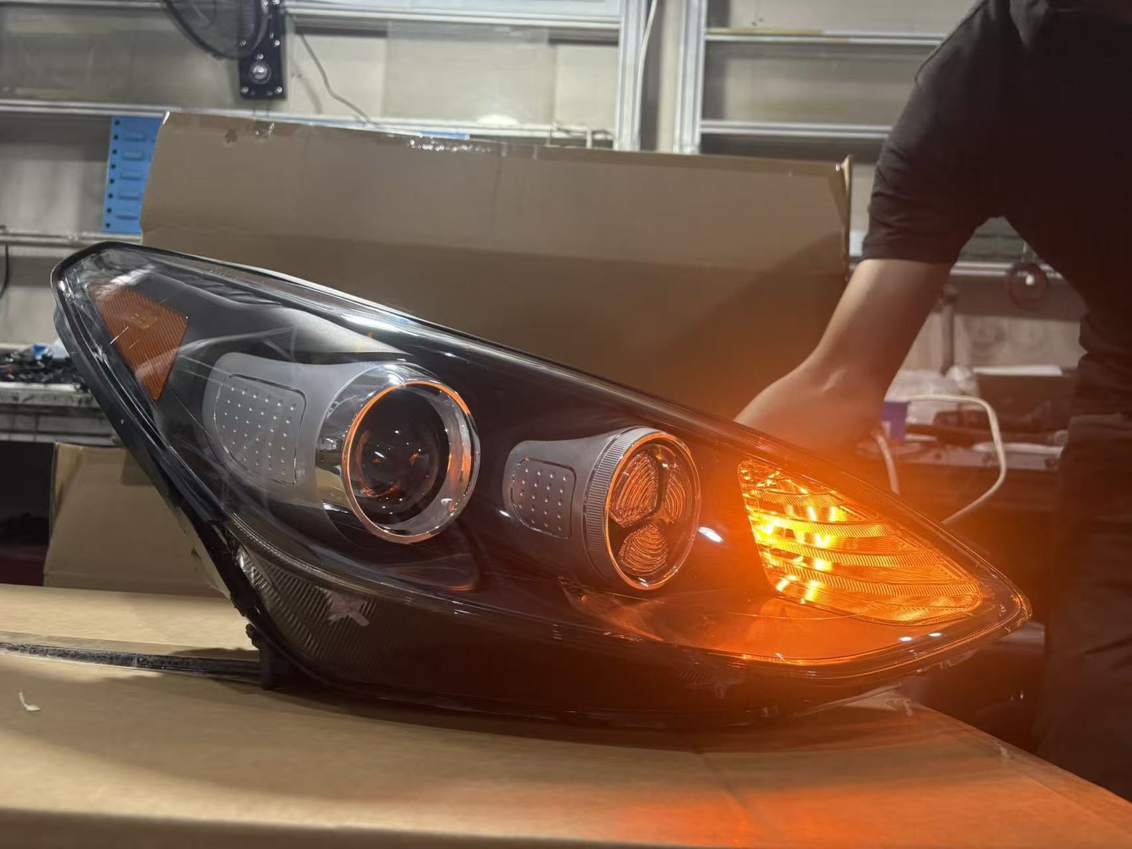 Headlight Headlamp AssemblyFor 2017-2022 Kia Sportage Left&Right Side Halogen