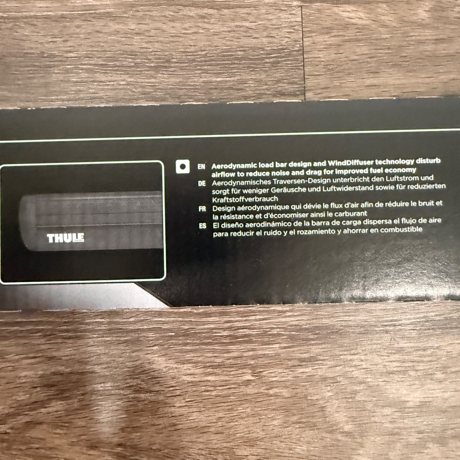 Thule WingBar Evo 127 (50in.) BLACK 711320 (2 Pack) _ BRAND NEW!