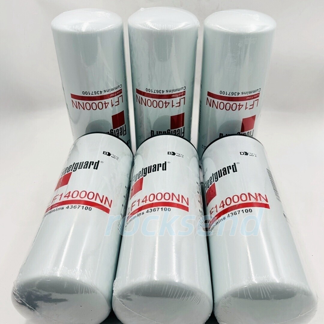 NEW 6 Pack Fleetguard LF14000NN Oil Filter Cummins ISX 4367100 OEM Free Shipping
