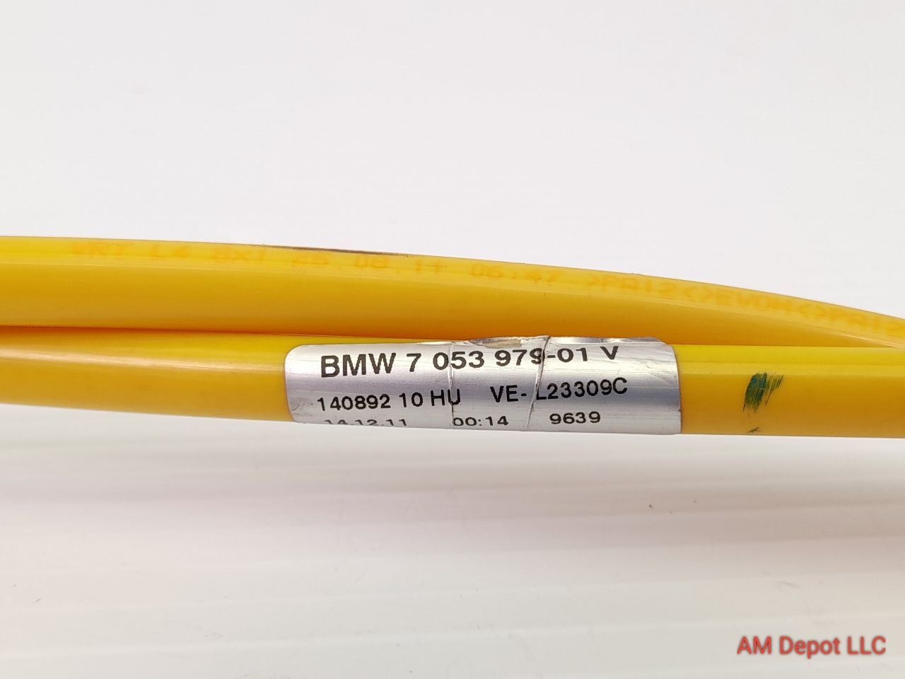 2012 BMW 535i 550i GT F07 Gran Turismo Fuel Feed Line Rear 16127053979