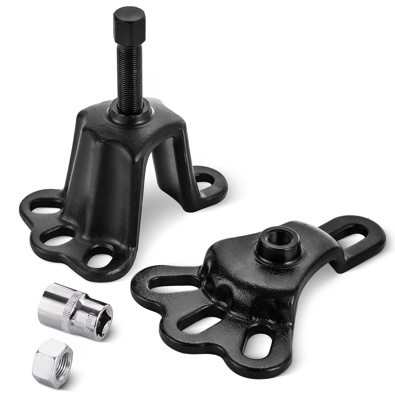 NYXOVA Universal Front & Rear Wheel Hub Puller Set – Flange Type Axle…