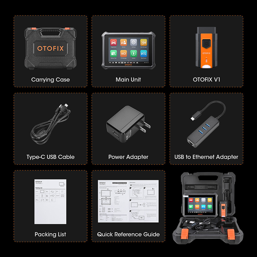 2024 OTOFIX D1 Lite OBD2 Scanner Wireless Diagnostic Full System Active Test