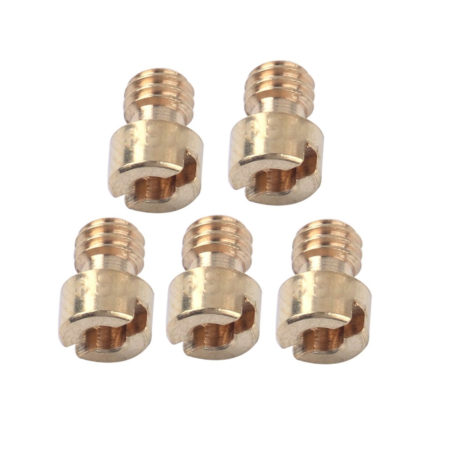 RedCap Set of 5 CVK Carburetor Main Jets for 50cc, 80cc, 100cc GY6 PD18 Scooters