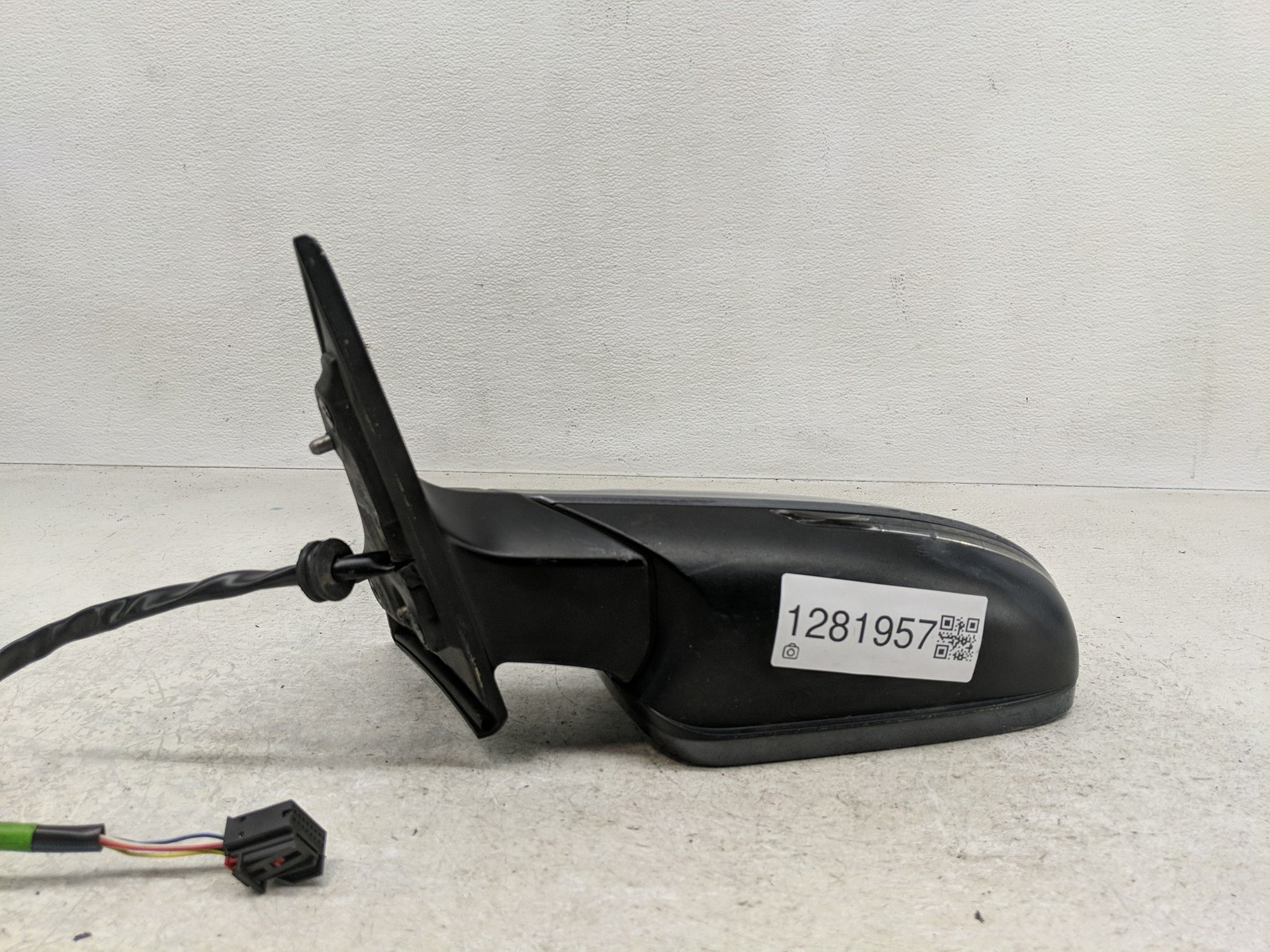 2010-2016 Audi A4 Driver Left Side View Power Door Mirror Dark Gray U9FWZ
