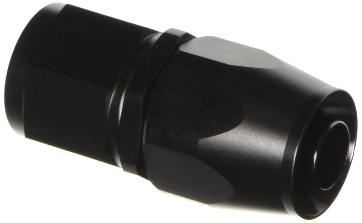 Vibrant Performance (21010) -10AN Straight Hose 1 Count (Pack of 1), Black