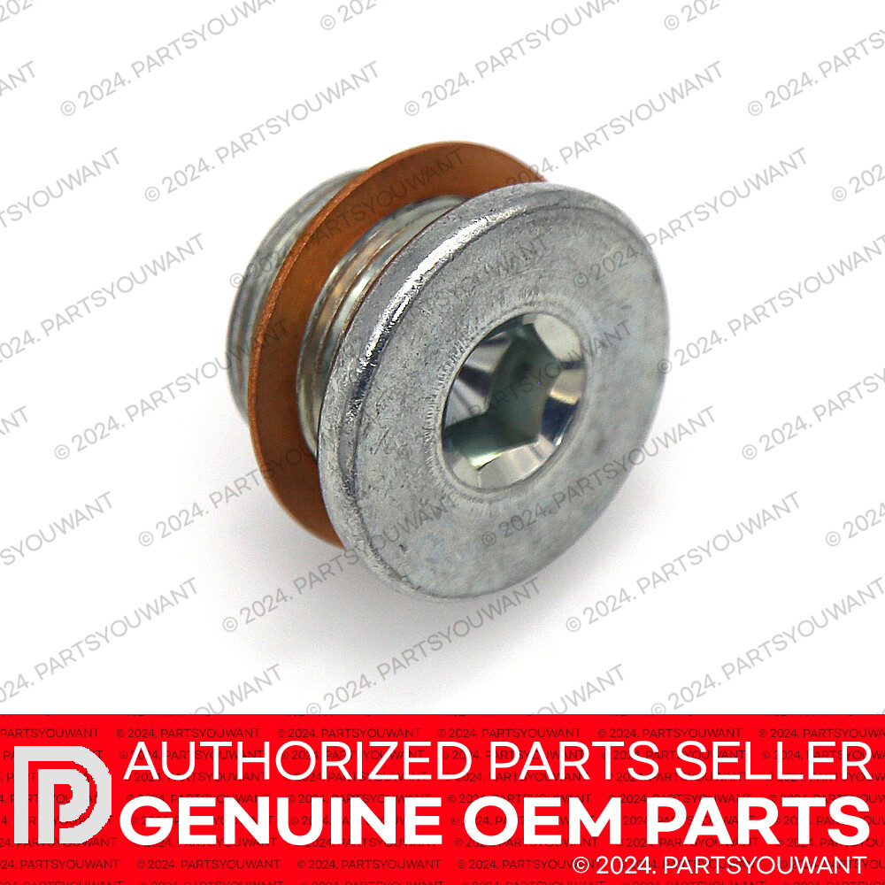GENUINE Toyota Lexus OEM Differential Drain Plug 90341-24014 Gasket 90430-24017