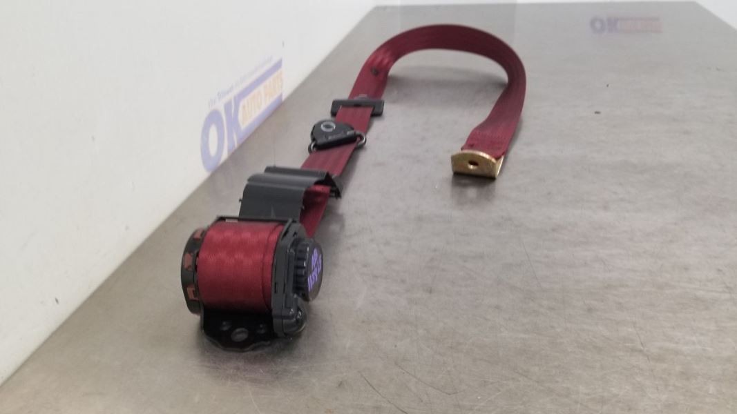 96 FORD F150 EXTENDED CAB SEAT BELT RETRACTOR FRONT LEFT DRIVER RED