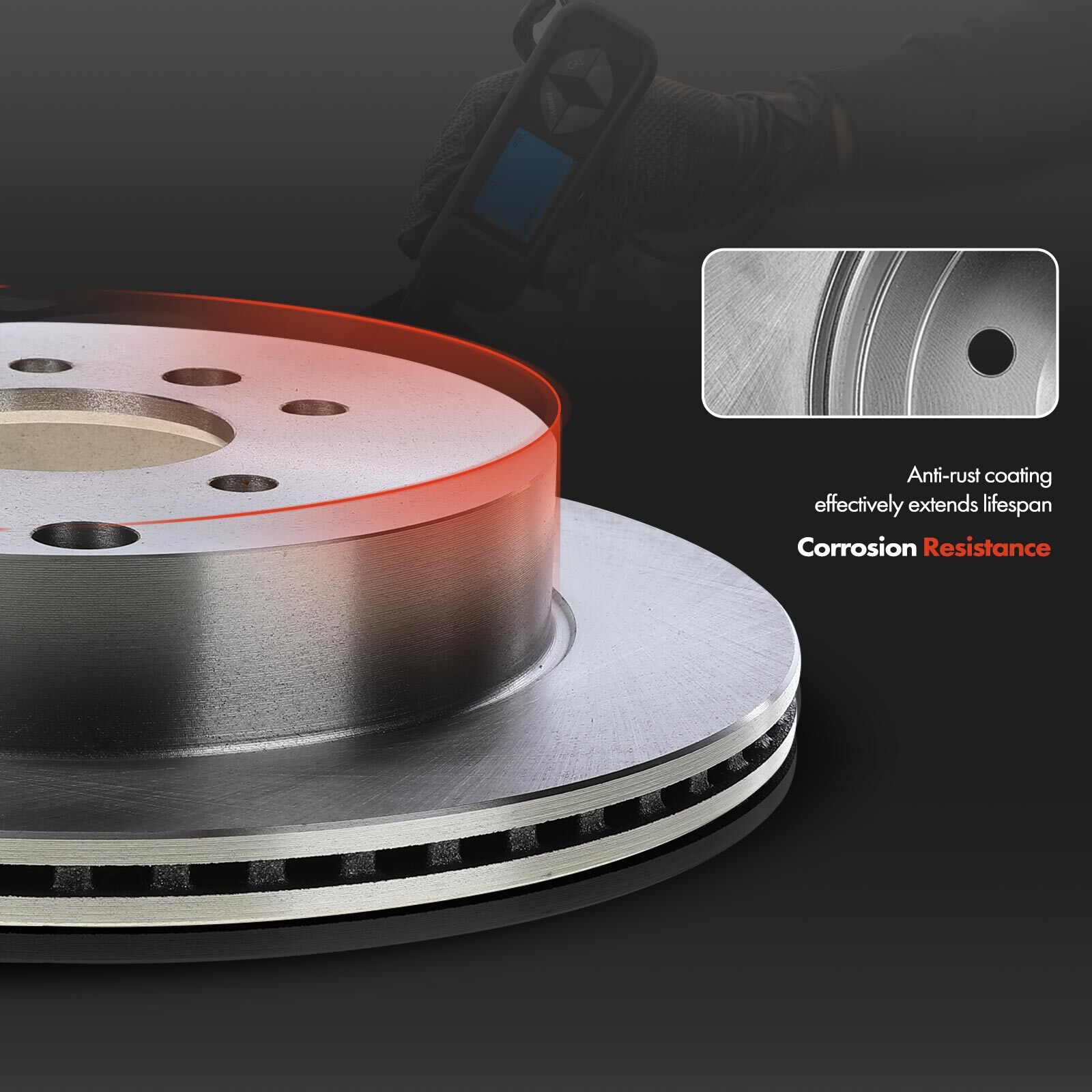 2Pcs New Disc Brake Rotors for Honda Passport 94-02 Acura SLX 96-99 Isuzu Rear