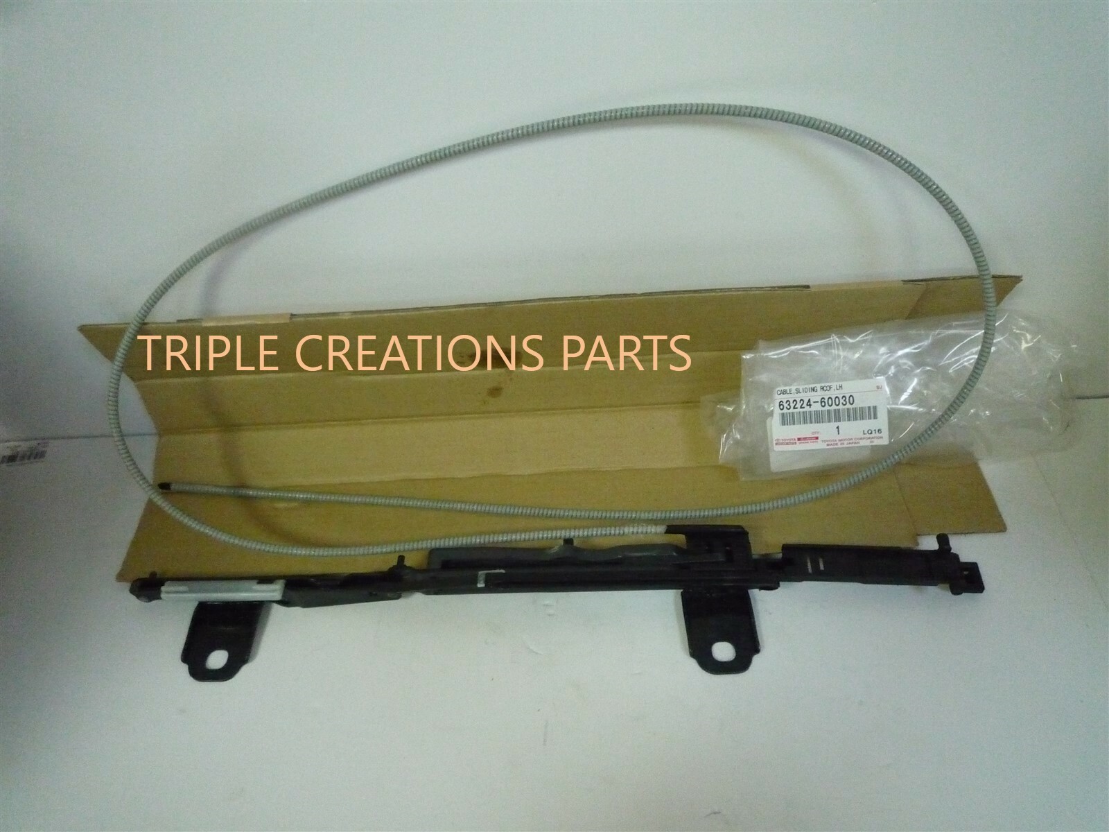 6322460030 GENUINE OEM TOYOTA LC LEXUS LX470 CABLE SLIDING ROOF LH, 63224-60030