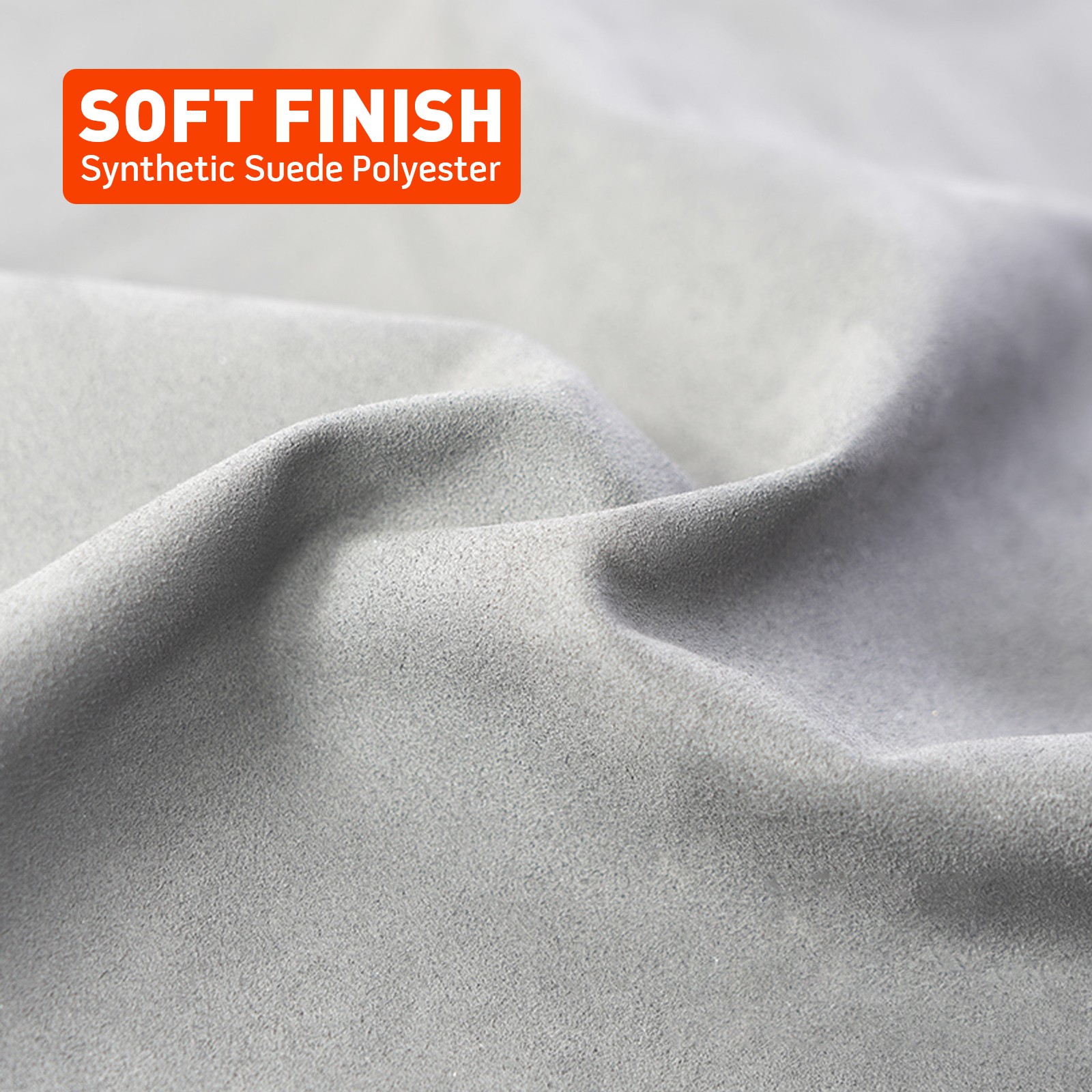 Light Grey Suede Headliner Fabric Material Replacement For Jeep Grand Cherokee
