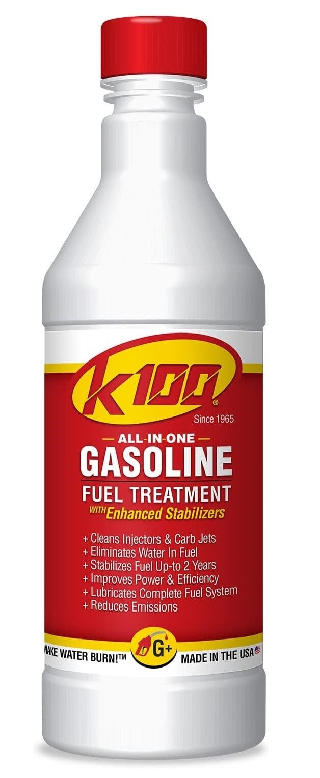 K10032G K100-G+ Gasoline Fuel Treatment 32 oz Fuel Stabilizer Water Remover