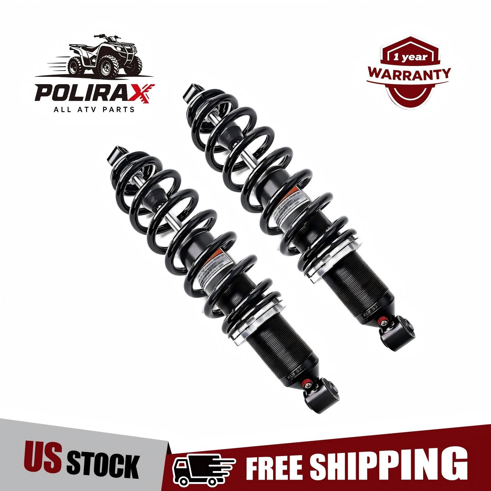 POLIRAX Rear Monotube Shocks Absorber Fit 2006-2010 Ranger 500 2×4/4×4 7042333
