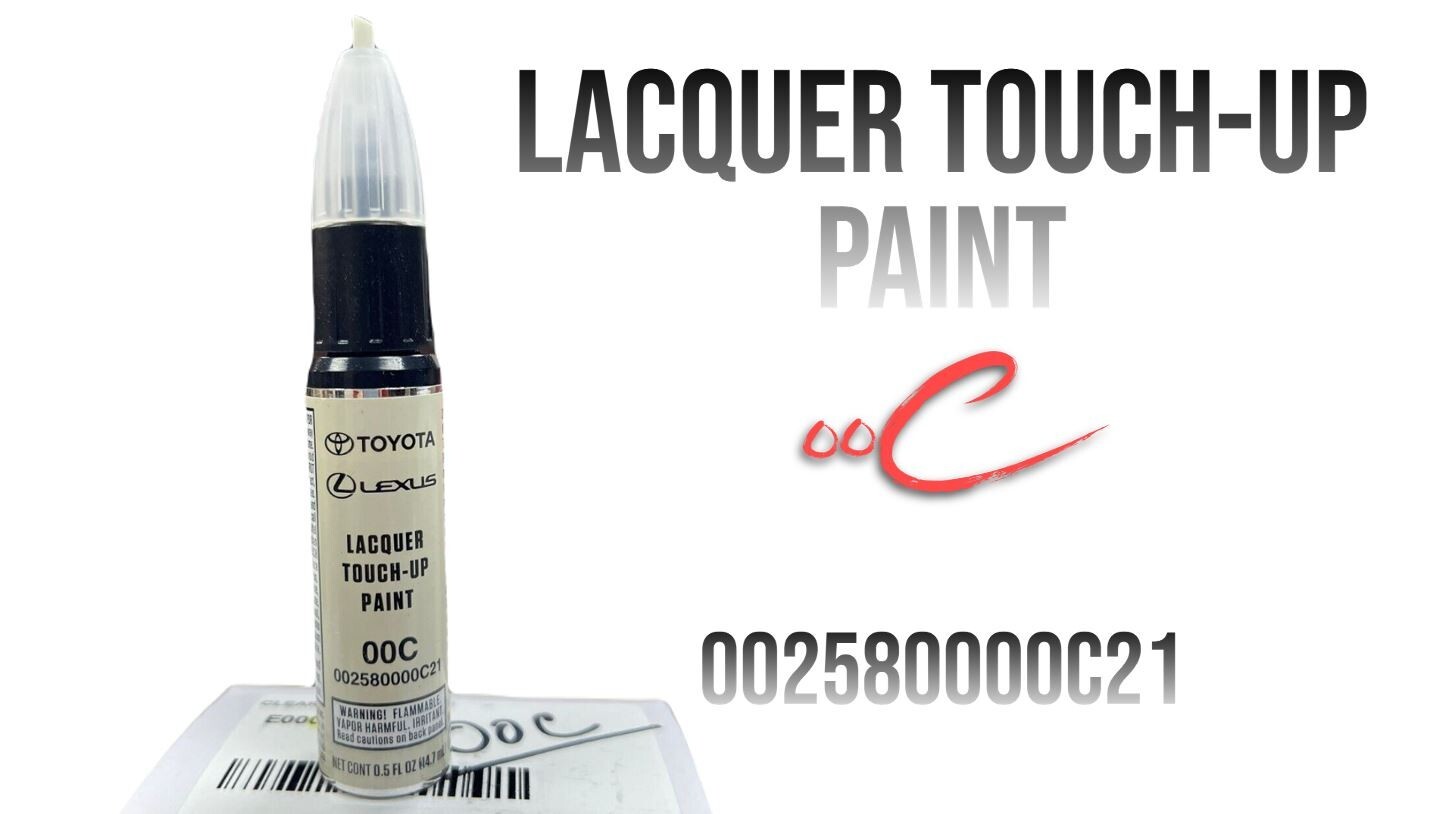 OEM Genuine Toyota Touch up Paint Code 00C Clear Coat 00258-0000C-21