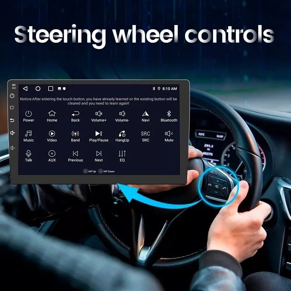 Android 15 In-Car 9-inch CarPlay Android Auto For 11-16 Chrysler Town & Country