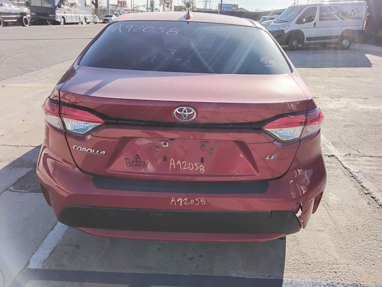Driver Side View Mirror Sedan Power Heated Fits 20-22 COROLLA 132366