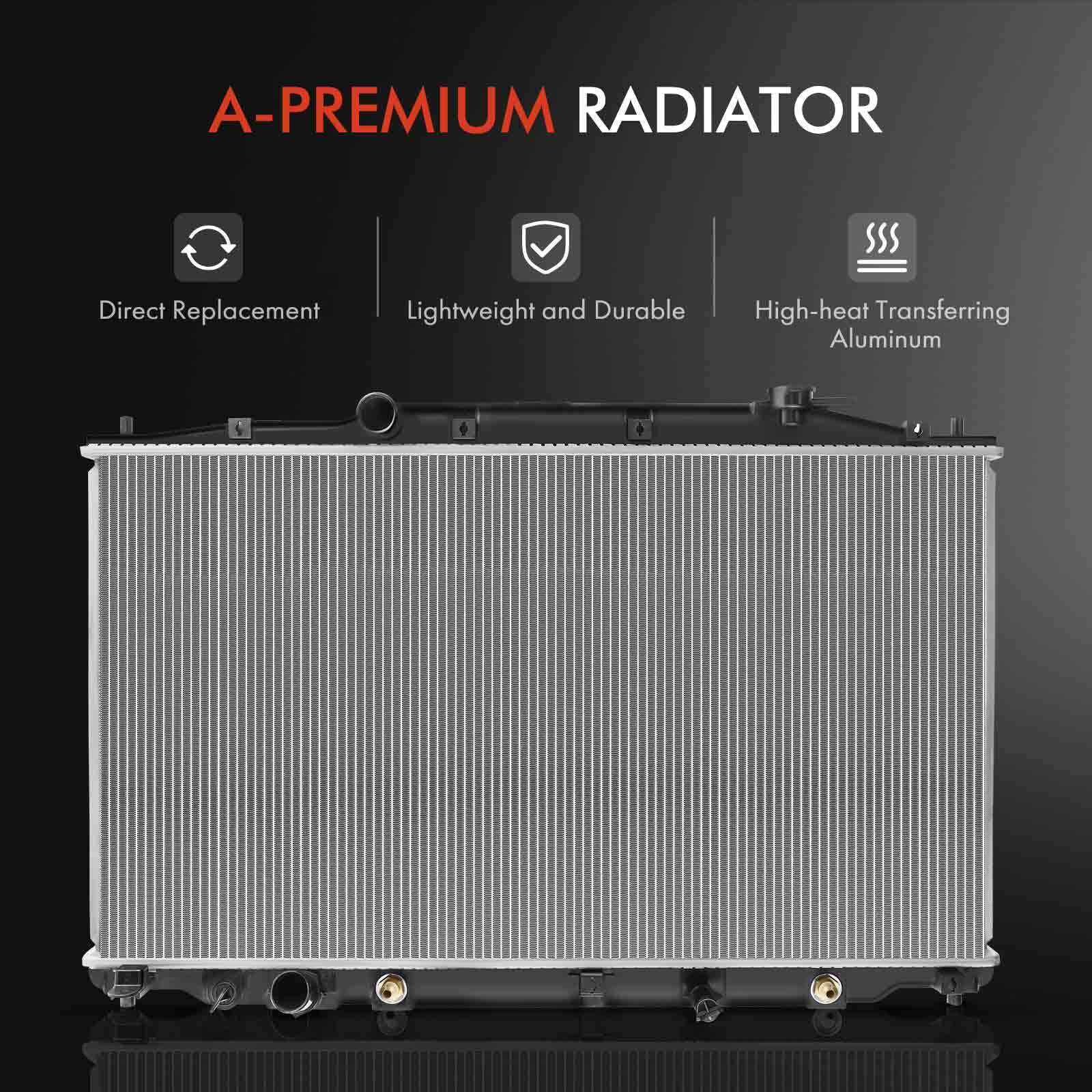 Radiator & AC Condenser Cooling Kit for Acura TL 2009-2014 V6 3.5L Auto Trans.