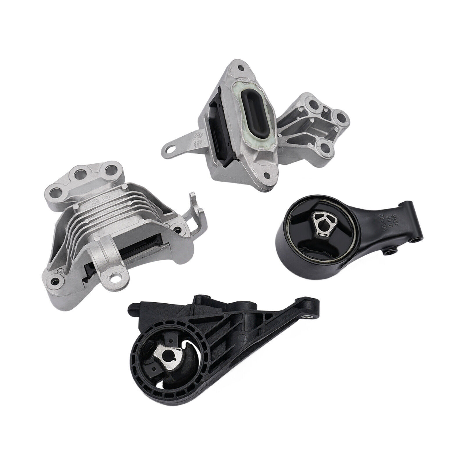 Engine & Trans Mount Set 4PCS Fits Chevrolet Cruze 2011-2016 1.8L Auto Trans.