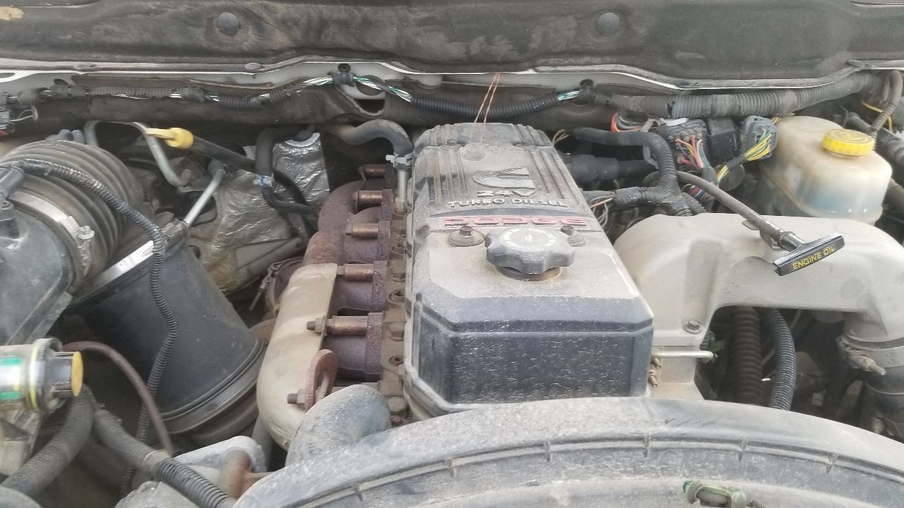 06 DODGE RAM 3500 SEAT BELT FRONT RIGHT PASSENGER GRAY MEGA CAB