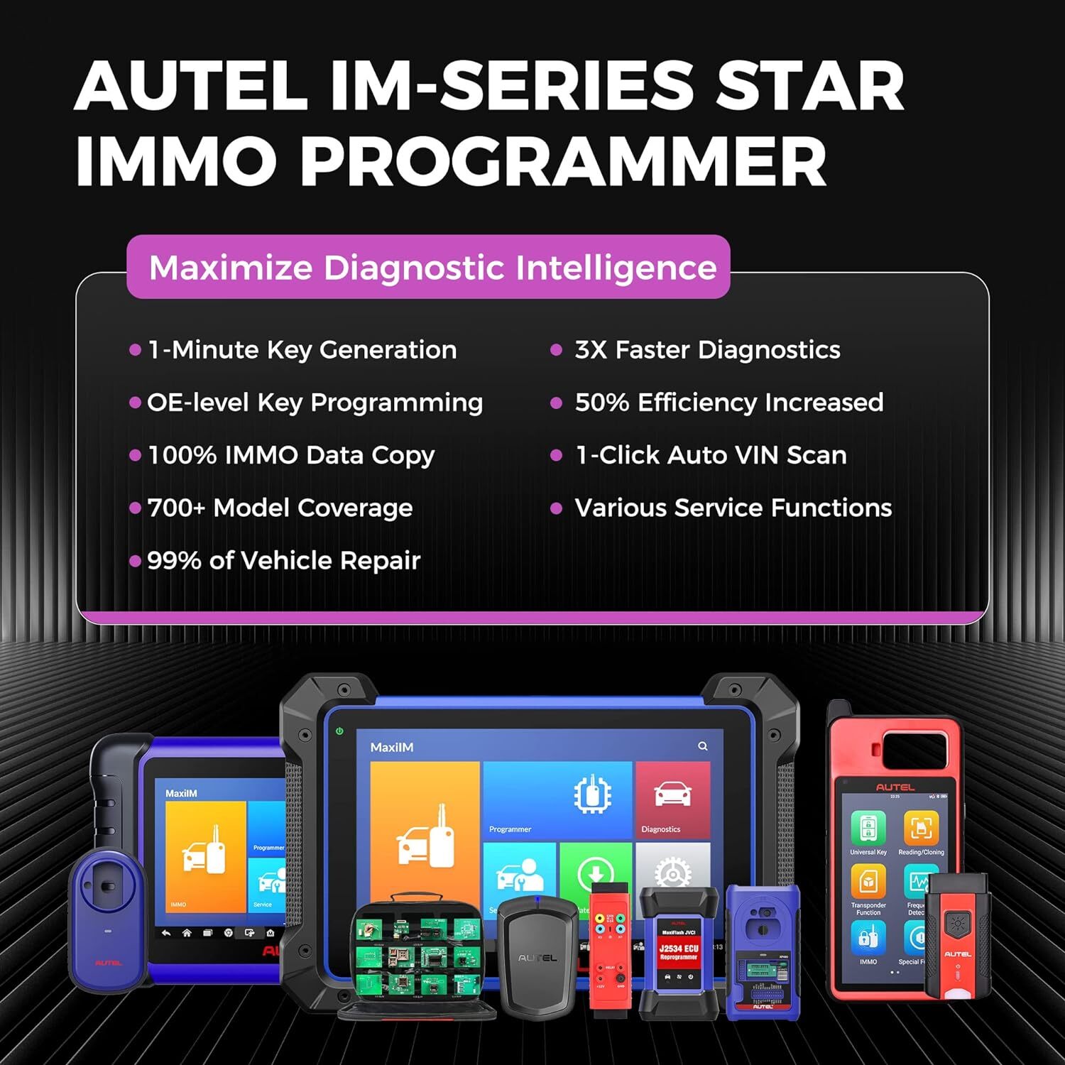 Autel MaxiIM IM508 IMMO Key Programming Auto Diagnostic Tool Full System Scanner
