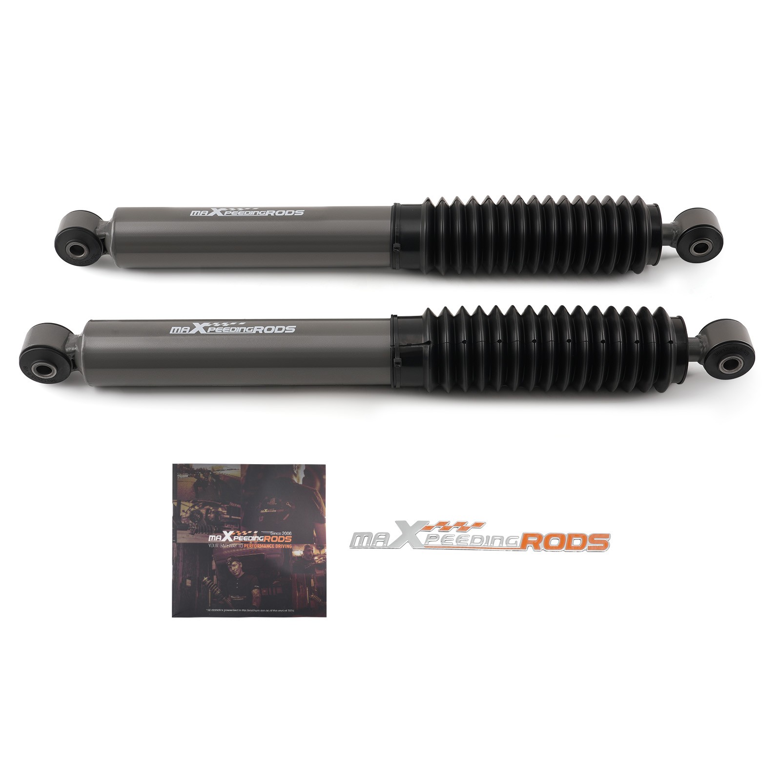 Lowering Rear Shock for Ford F150 2021-2024 4.5-7.5″ Drop Powder Coated Finish