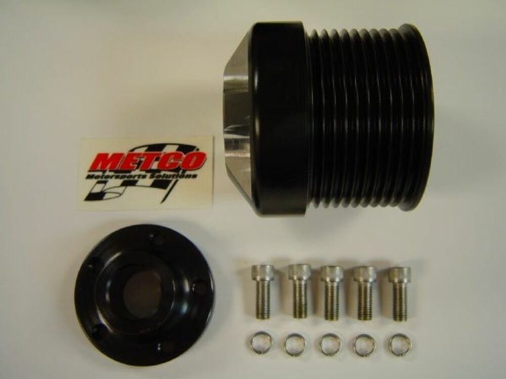 Metco 2.60″ Interchangeable Supercharger Pulley/Hub Kit, 07-12 GT500; MSP2.60
