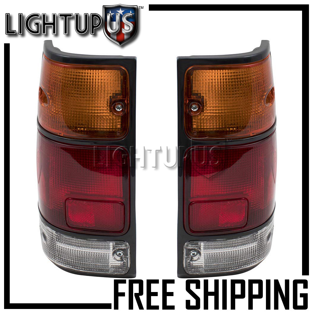 Left Right Pair Tail Lights for 1988-1997 ISUZU RODEO AMIGO HONDA PASSPORT